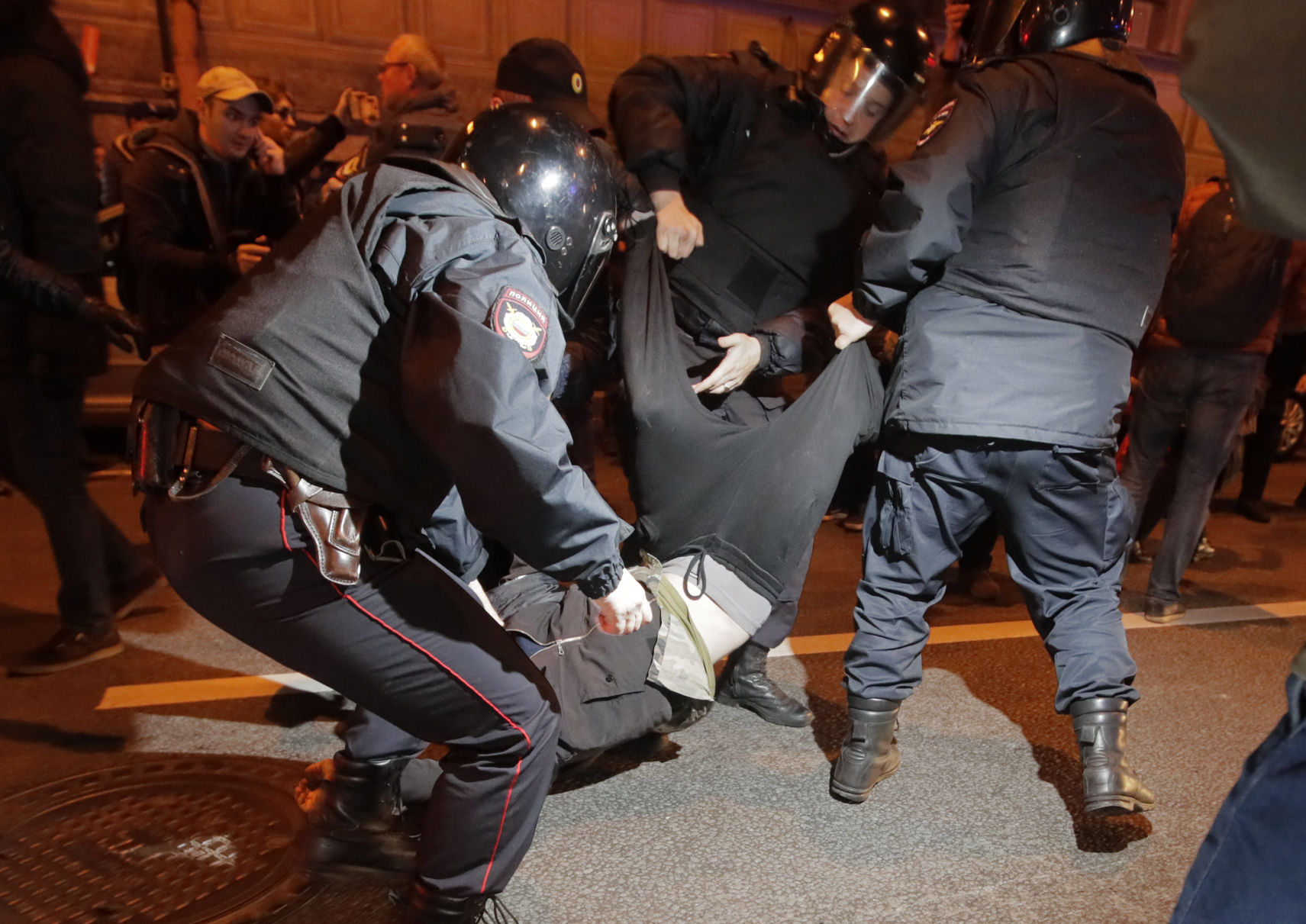 APTOPIX Russia Opposition